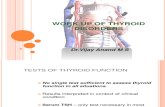 Work Up of Thyroid Disorders