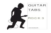 Guitar Tabs (Rock 3) Leo Baeza
