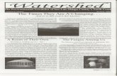 Summer 2002 Watershed Newsletter, Cambria Land Trust