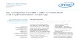 White Paper - An Enterprise Private Cloud Architecture and Implementation Roadmap