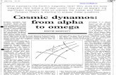 H.K. Moffatt- Cosmic Dynamos: From Alpha to Omega