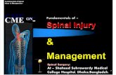 Fundamentals of – Spinal Injury & Management, And Spinal Surgery:  At – Shaheed Suhrawardy Medical College Hospital, Dhaka,Bangladeh