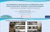 Sanitation business initiative for low-income urban communities: A market-driven solution to increase access to appropriate sewerage in Jakarta, Indonesia