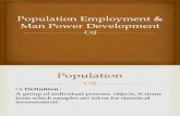 Population Employment & Man Power Development