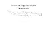 Improving Aid Effectiveness in Indonesia