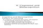 FACI LEARNING-Cognition & Met a Cognition