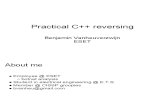 Practical Cpp Reversing