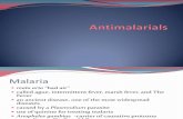 Chapter Antimalarials