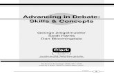 Advancing in Debate- Skills and Concepts