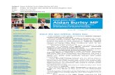 News Bulletin from Aidan Burley MP #26