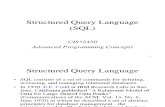 19 Structured Query Language