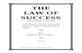 Law of Success Lesson 3 - Self-Confidence