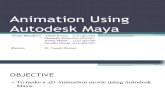 Animation Using Autodesk Maya