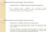 Manufacturing Systems- Lesson 2