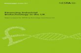Financing Industrial Biotechnology in the UK