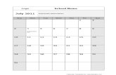 2011 Monthly School Calendar1