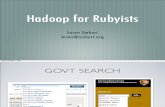 Hadoop for Rubyists