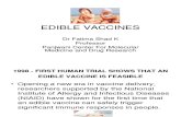Edible Vaccines (2)