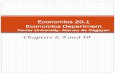 Econ 20 Chapter 8-10