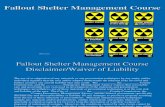 Fallout Shelter Management Course - Public Shelters Jan 2007 Generic