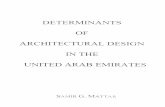 Reflections on the Archtecture of the UAE
