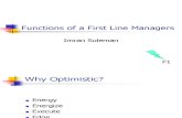 First Line Manager