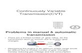 Continuously Variable CVT