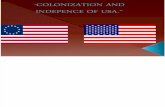 Colonization and Indepence of Usa New
