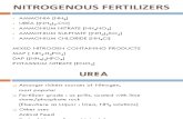 Nitrogenous Fertilizer