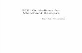 SEBI Guidelines for MB