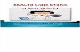 Health Care Ethics Lec.