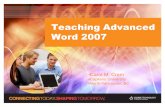 Cram Advanced Word 2007 2