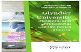 Glyndwr University Inaugural and Professorial Lecture Series 2011/12