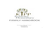 KIPP AES 2011-2012 Family Handbook