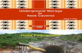underground storage in rock caverns