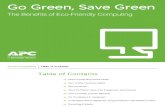 APC - The Benefits of Eco-Friendly Computing