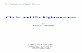 E. J. Waggoner - Christ and His Righteousness