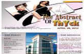 VENDOR INFO: The Abstract of ThYck - 2012