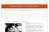 Intro Vedic Math USA