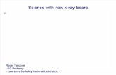 R. Falcone -Science With New X-ray Lasers
