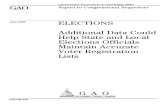 Voter Registration Gao Report 2005