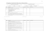 Project Review Checklist