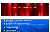 Captial Budgeting Advanced