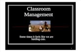 Classroom Management Presentation 4-30-09
