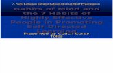 27 27 the Power of the Habits of Mind and the 7 Habits of Highly Effective People in Promoting Self Directed Learning