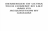 53349852 Demerger of Ultra Tech Cement by l t and[1]