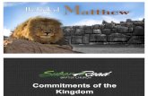Commitments Matthew 12