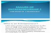Failure of Entrpreneurship