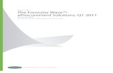 The Forrester Wave eProcurement Solutions Q1 2011 1172