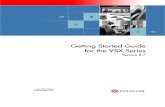 Vsx Series Getting Started Guide